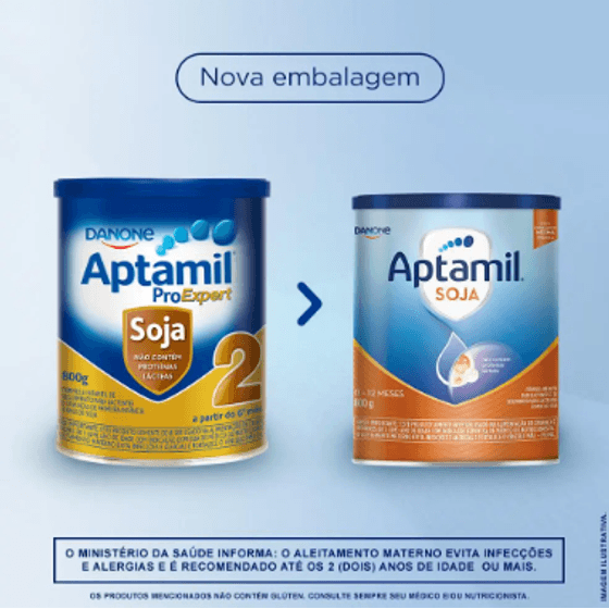 Aptamil Proexpert Soja 2 Lata 800G - Imagem 2